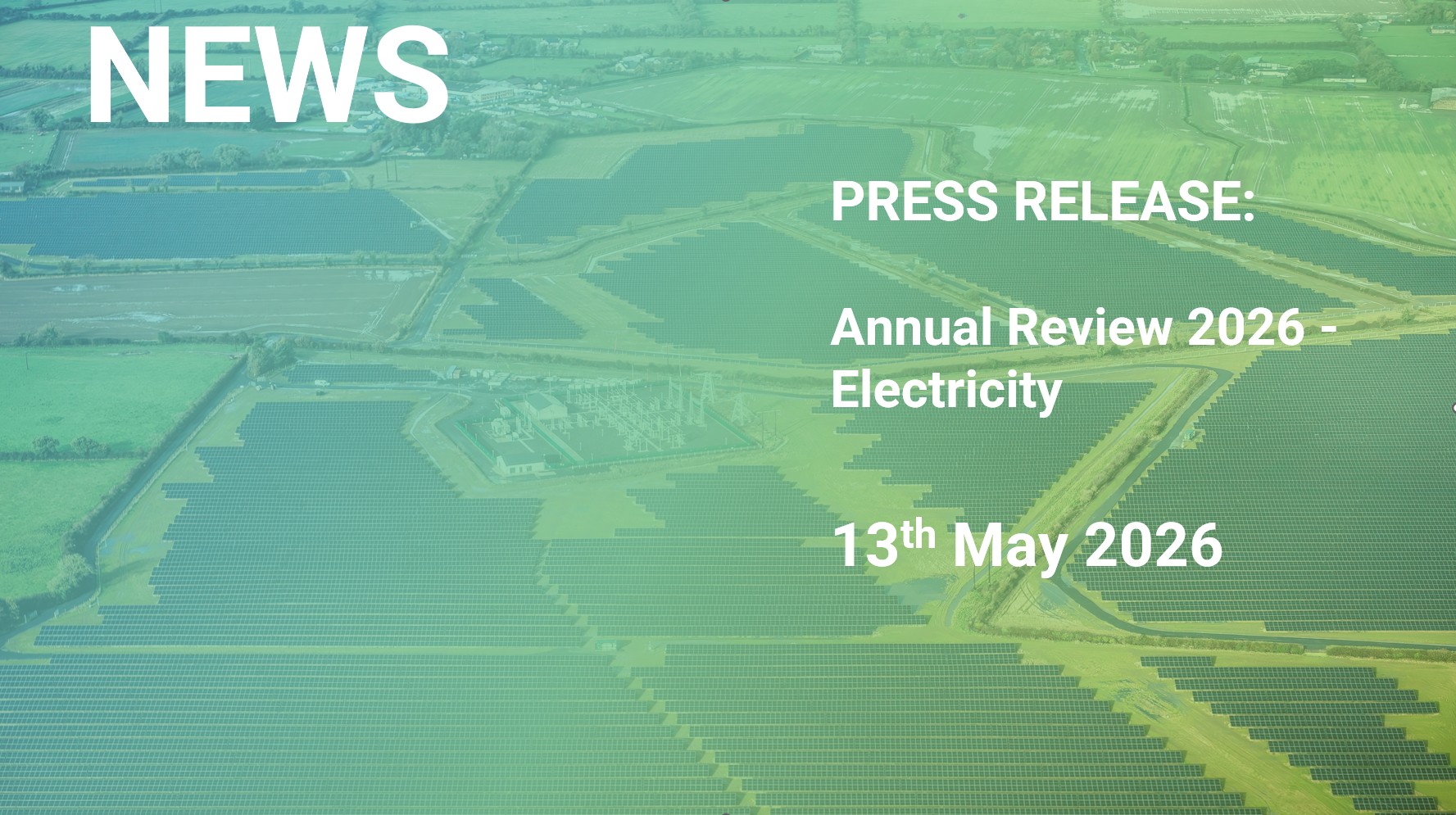 PRESS RELEASE: Annual Review 2026 - Electricity